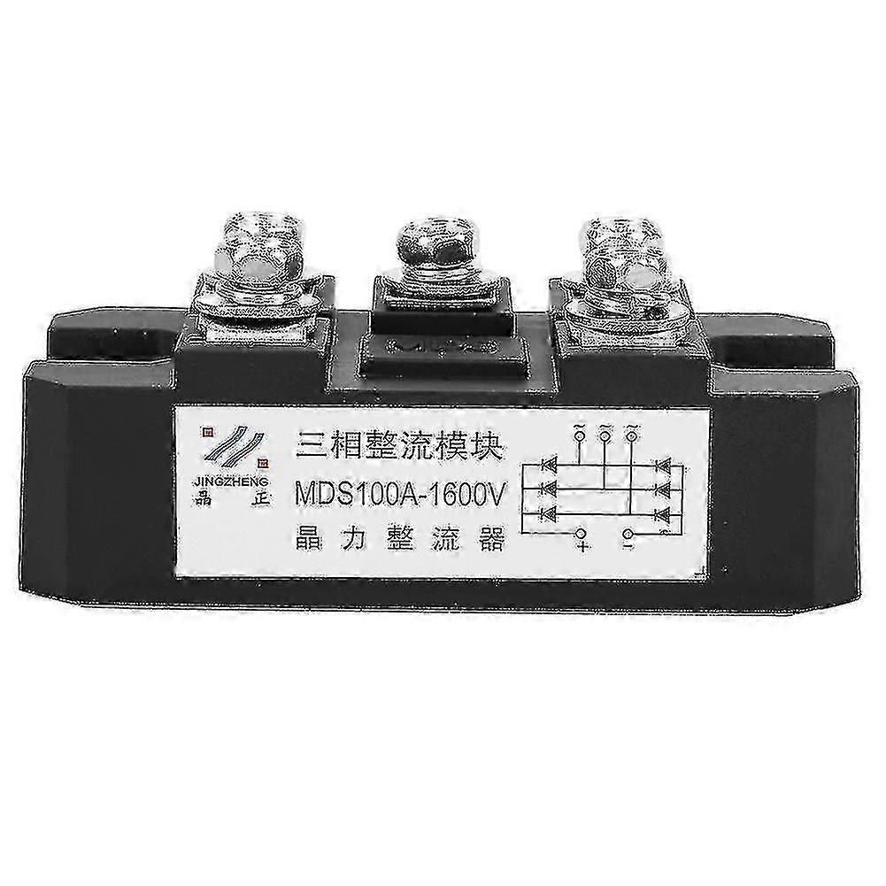 MDS-100A 1600V 5 Terminals 3 Phase Full Wave Diode Module Bridge Rectifier