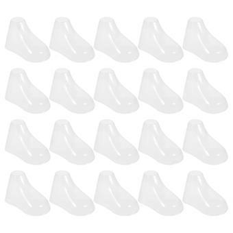 40 stks Kinderschoenen Ondersteunt Vormgevers Transparante Baby Voet Model Sok Mallen