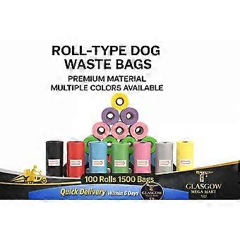 Dog Poop Bags 1500PCS 100 Rolls Pet Waste Bags Strong Leak Proof