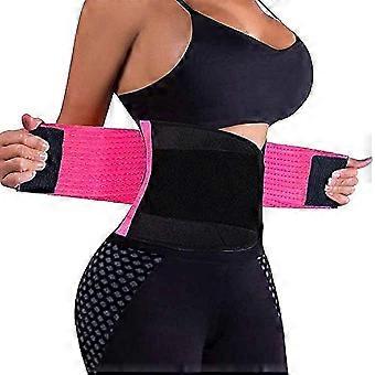 Waist Trainer Belt for Women, Adjustable Waist Cincher Trimmer, Neoprene Slimming Body Shaper with Back Support, Sport Girdle for Postpartum Recovery