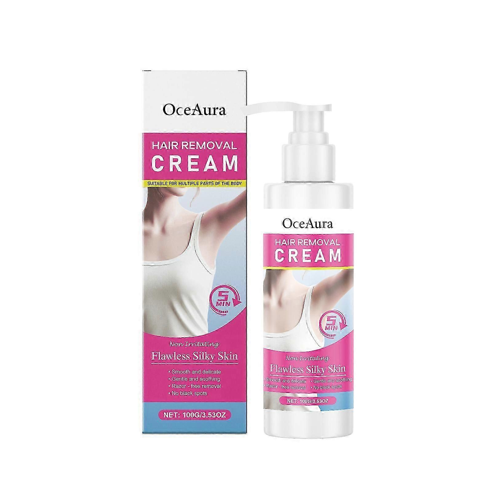 Hair Removal Cream for Body, 2 PCS, Mild Ingredients to Nourish 