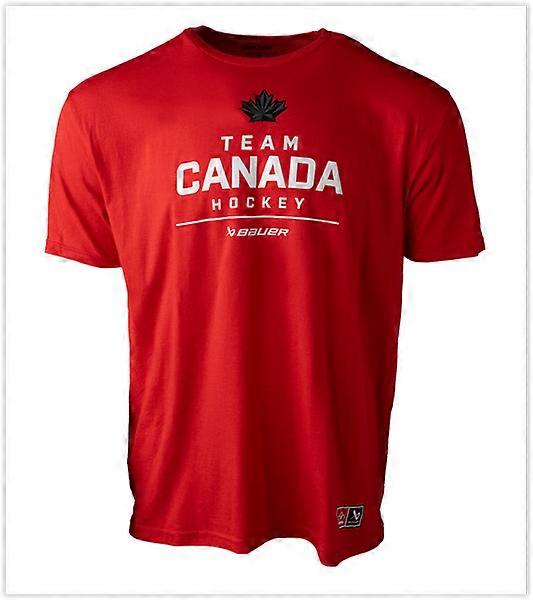 BAUER Hockey Canada Stacked Tee SR.