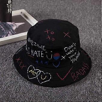 Hoeden voor heren, outdooractiviteiten, reizen, dubbelzijdige vissershoed, zonnehoed, bass hat, bucket hat, baseball cap