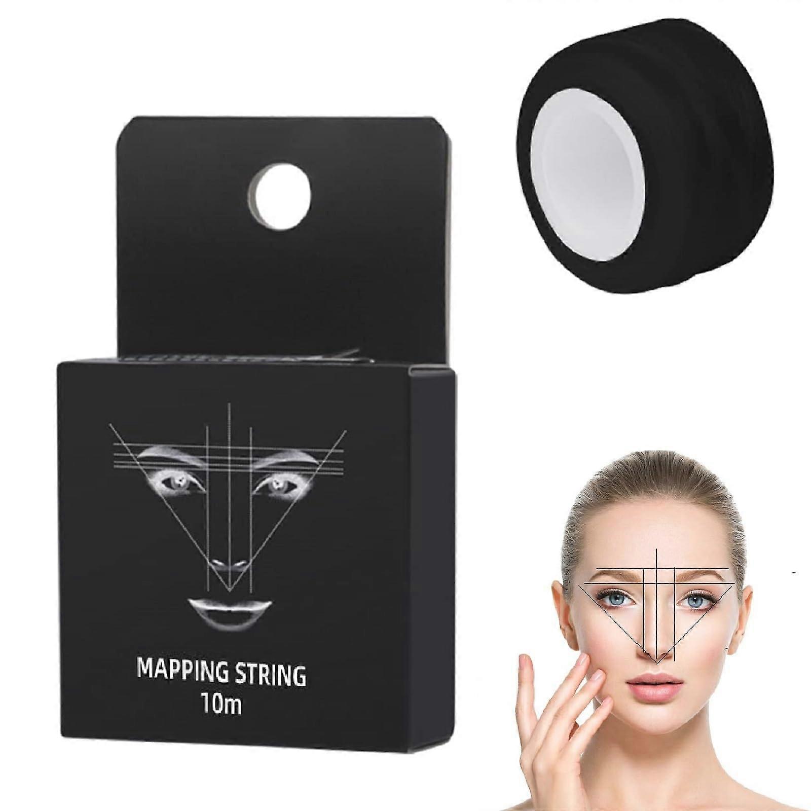 Eyebrow Mapping Thread 10m for Precise Shaping, Fast Mapping and Comfortable Nylon Material