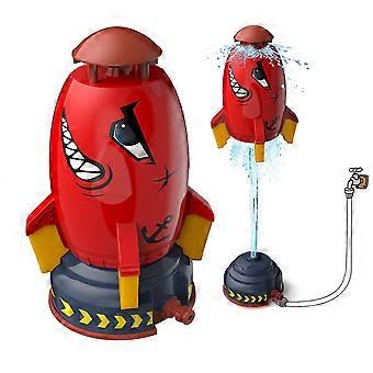 Water Spray Rocket Toy for Kids Outdoor Fun with ABS Material