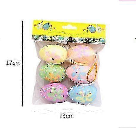Easter Egg Diy Coloring Pattern Simulation Egg Holiday Scene Layout Dress Up Pendentif