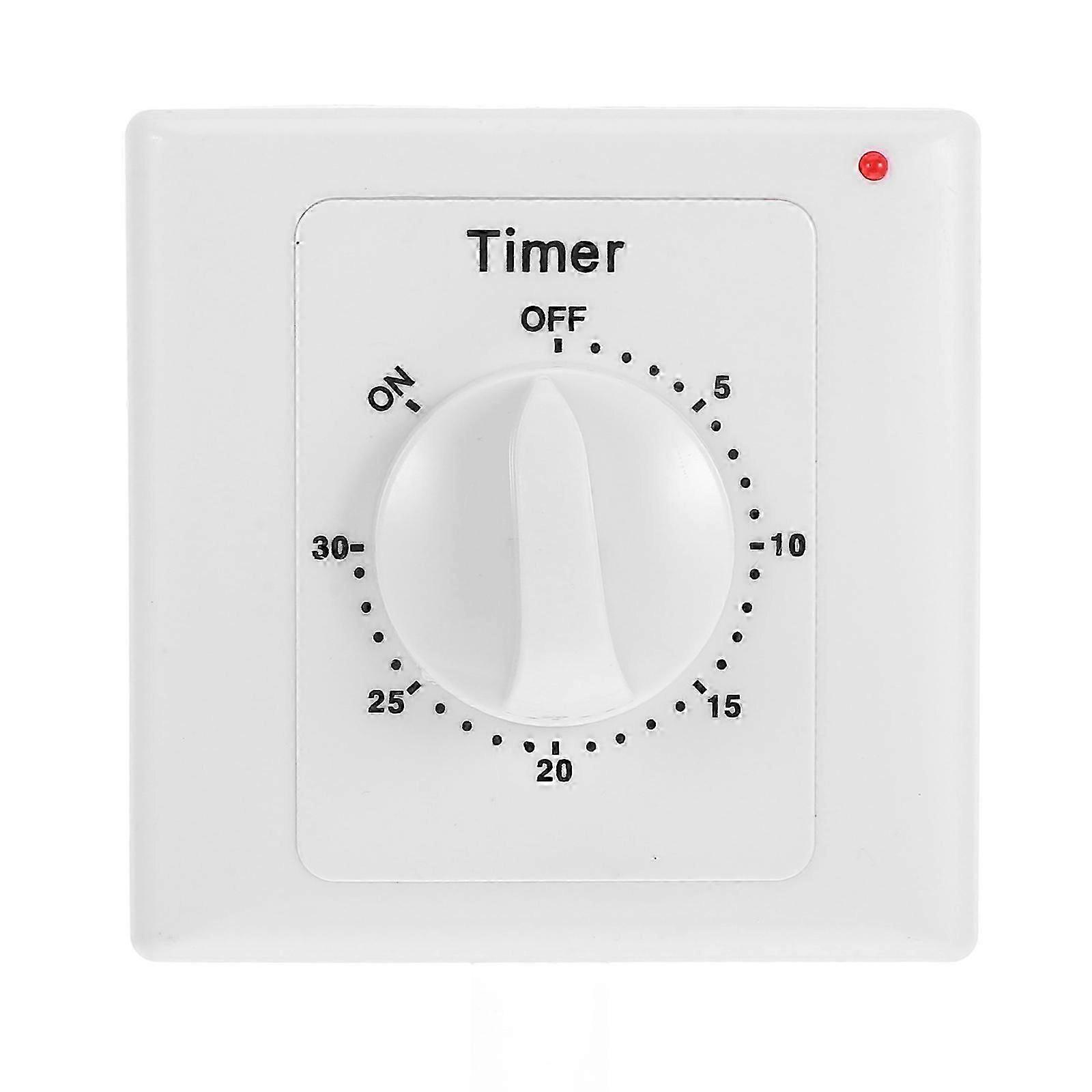 Digital Timer Switch For Indoor Electrical Outlets Universal Timer Knob Replacement For Kitchen And Bathroom Easy-To-Use Wall Timer With Precise Time