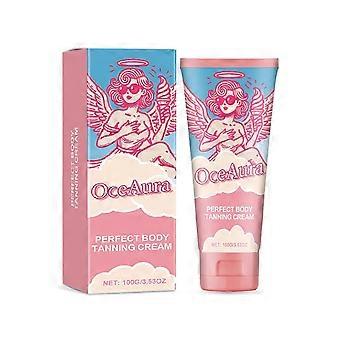 Crema autobronceadora corporal para interiores, playa, camas solares, bronceado artificial, líquido autobronceador hidratante, crema autobronceadora natural.