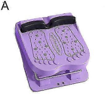 Kuitstrekplank met hellingshoek, gemaakt van ABS en zacht rubber, in 9 standen verstelbaar, antislip, compact en draagbaar, multifunctioneel fitnessapparaat, 29x27 cm, 1 stuk