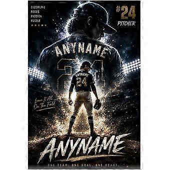 Baseball Player Jigsaw Puzzles Wall Art VRE131