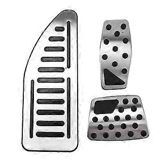 Car Accelerator Fuel Brake Pedal Foot Pedal Pads Accessories compatible with Compass 500X 2014-2020
