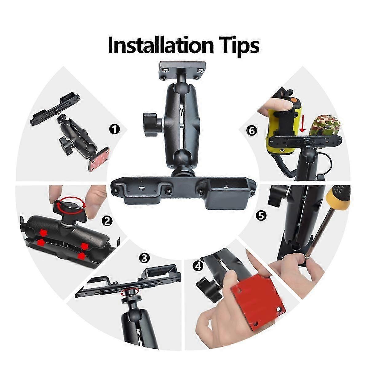 Handheld RadioandSpeaker Microphone Holder