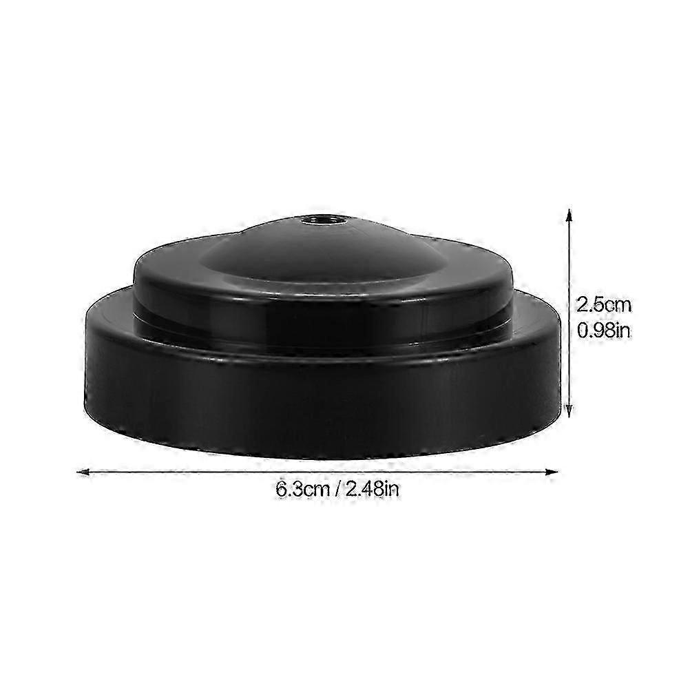 Portable Black Flag Pole Base 4 Pack