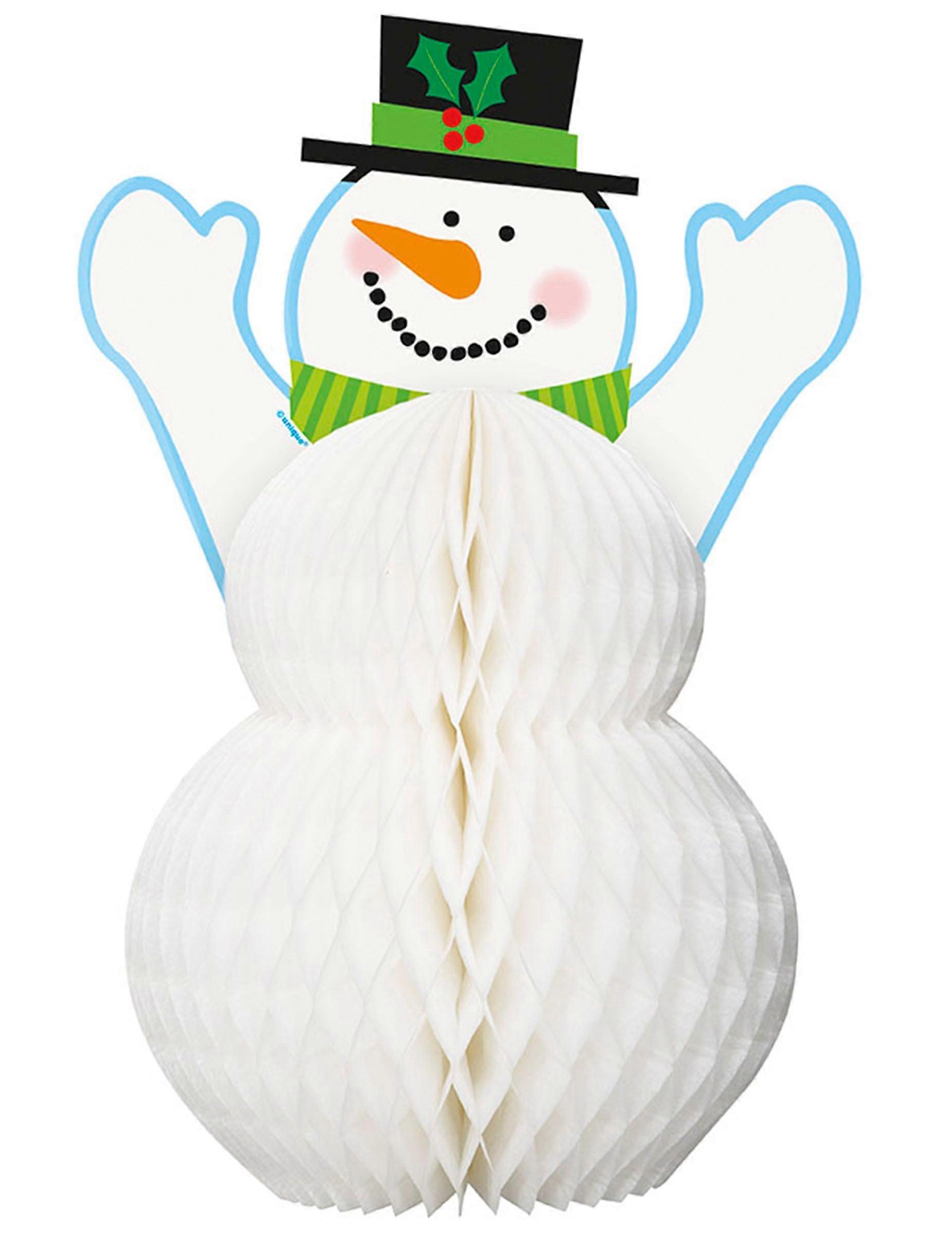 Snowman decoration 30 cm
