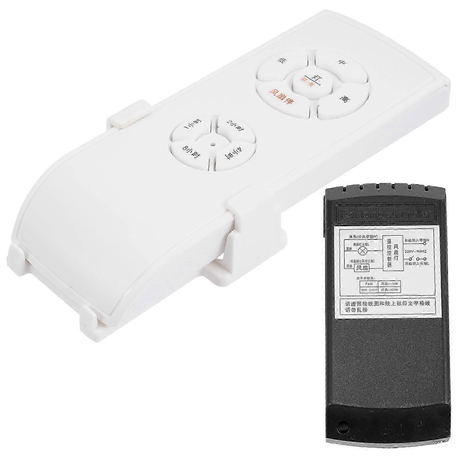 1 Set Ceiling Fan Remote Control Universal Fan Lamp Remote Replacement