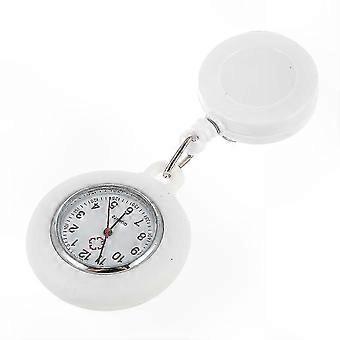Einziehbare Clip-On-Taschenuhr für Krankenschwestern Unisex-Handheld-Pflegeuhr