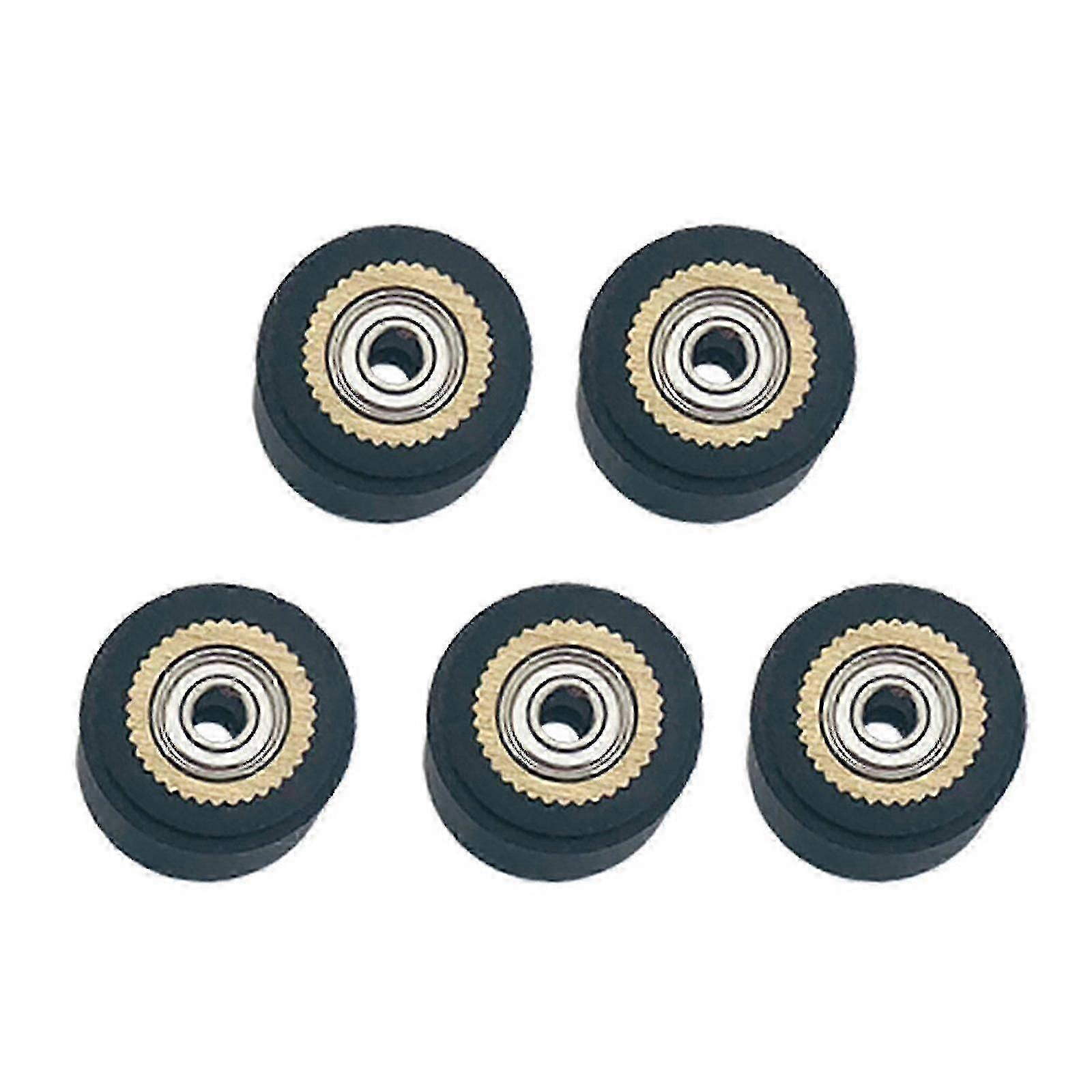 5pcs Pinch Rollers For Mimaki Graphtec Vinyl Plotter 4x11x16mm
