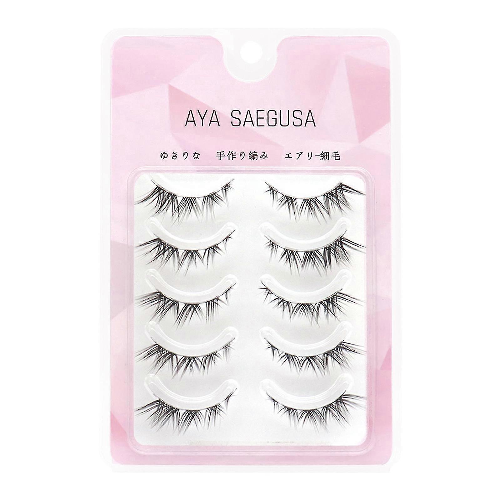Fluffy Thick Fibre False Eyelashes