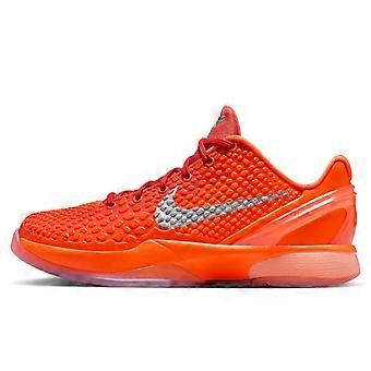 Nike Zoom Kobe 6 Low top Basketball Shoes Orange/Silver Unisex FV9676-800