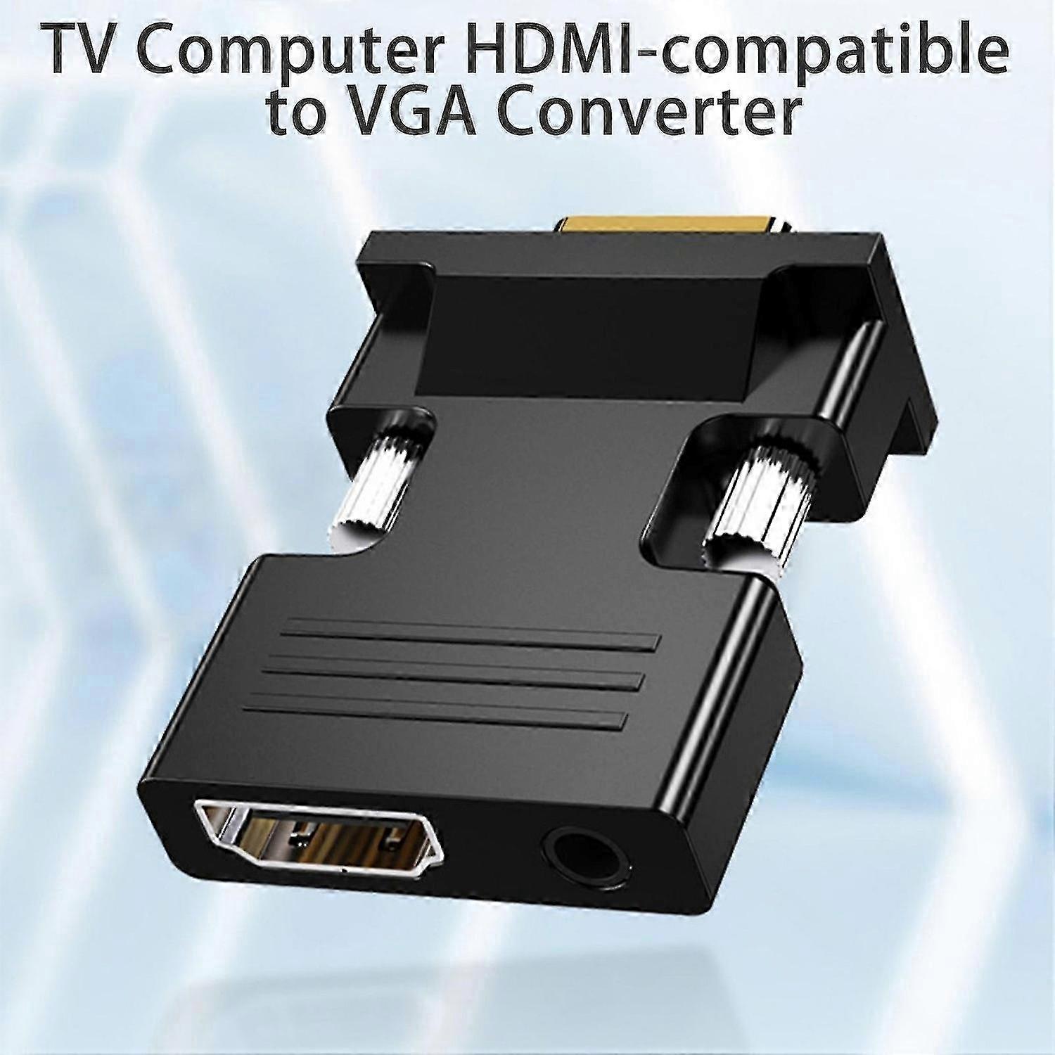 HDMI to VGA Converter Compact Plug-and-Play