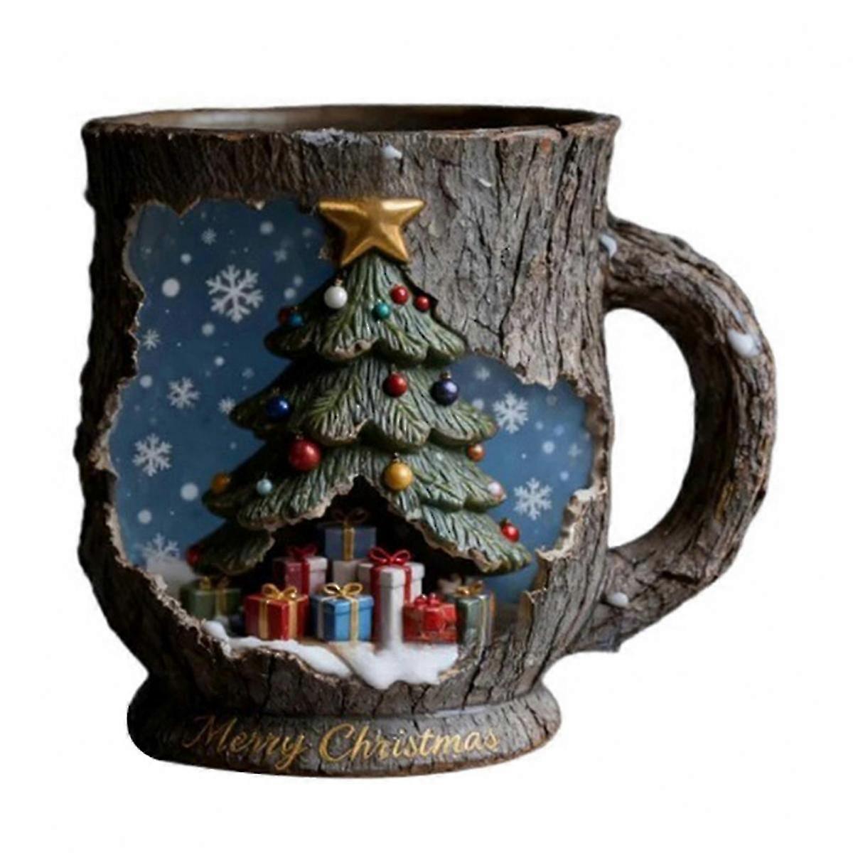 Premium Ceramic Xmas Scene Mug