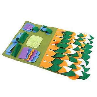 Pet Sniffing Mat Washable Dog Cat Smell Release  Training Pad Consume Energy Puzzle Pet Toys Blanket