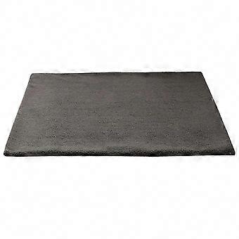 Self-Heating Pet Bed Cushion with Thermal Body Heat Reflecting Core, Detachable Plush Pad