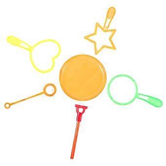 Bubble Blower Set Bubble 6Pcs Fun Toys in Assorted Color