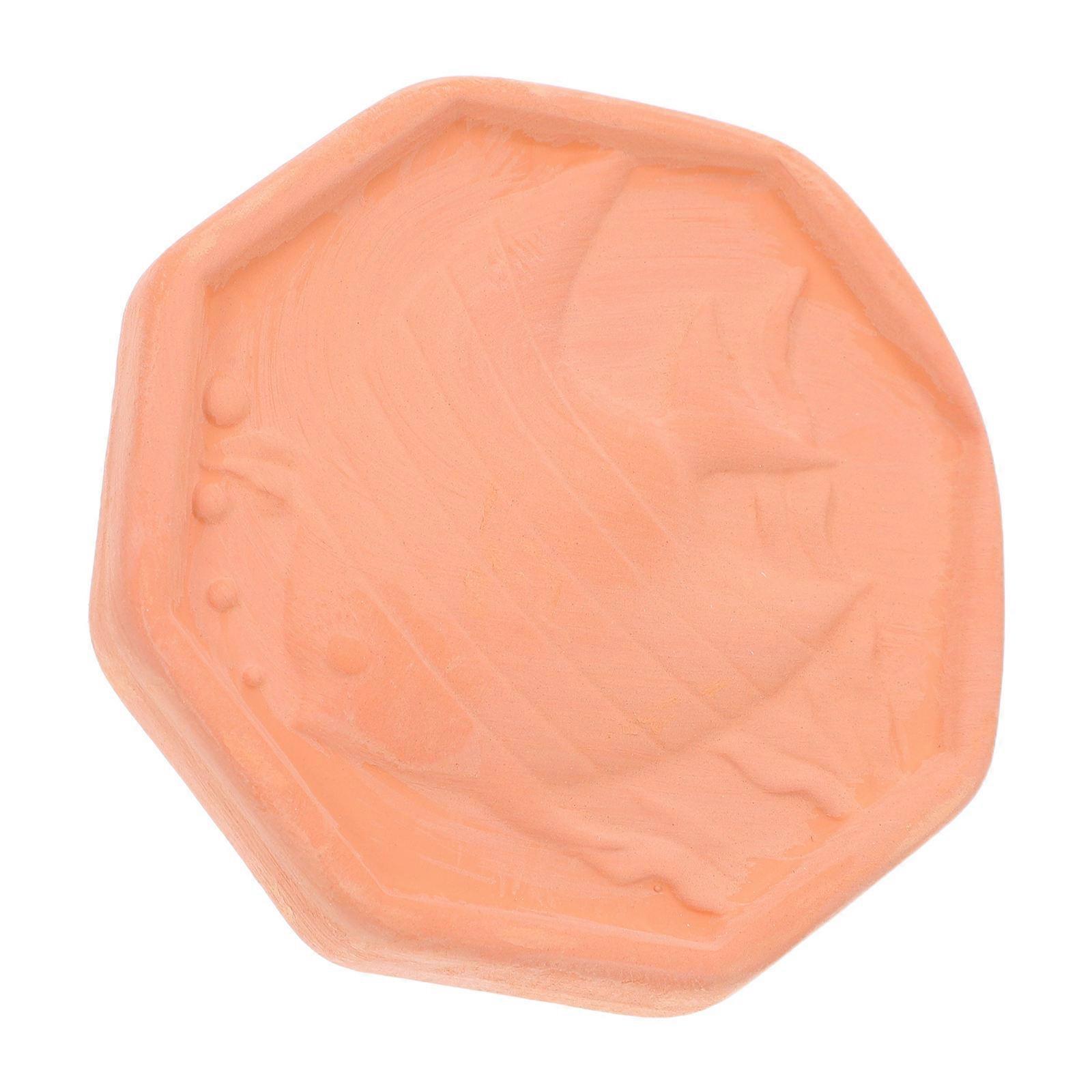 Decorative Fish Pattern Brown Sugar Softener Disc for 5Pcs Storage