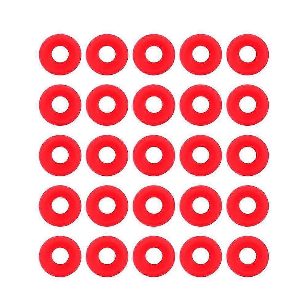 Red Silicone Grolsch Gaskets 25Pcs