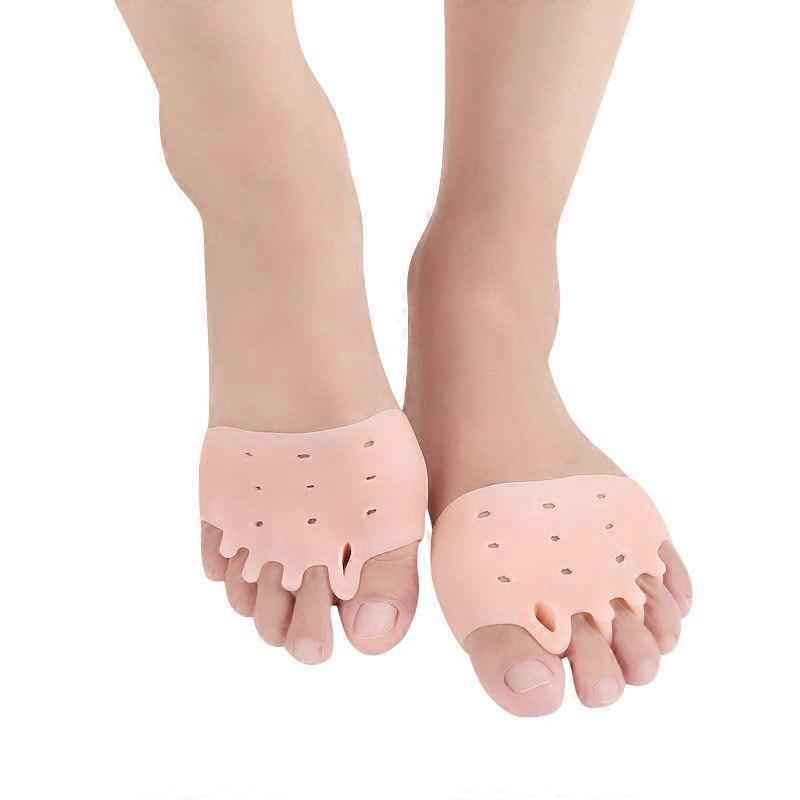 1pair Toe Separator Hallux Valgus Corrector Protector Pad Foot Care
