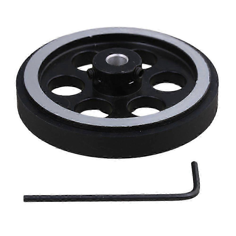 Aluminium Core Rubber Tread Encoder Wheel