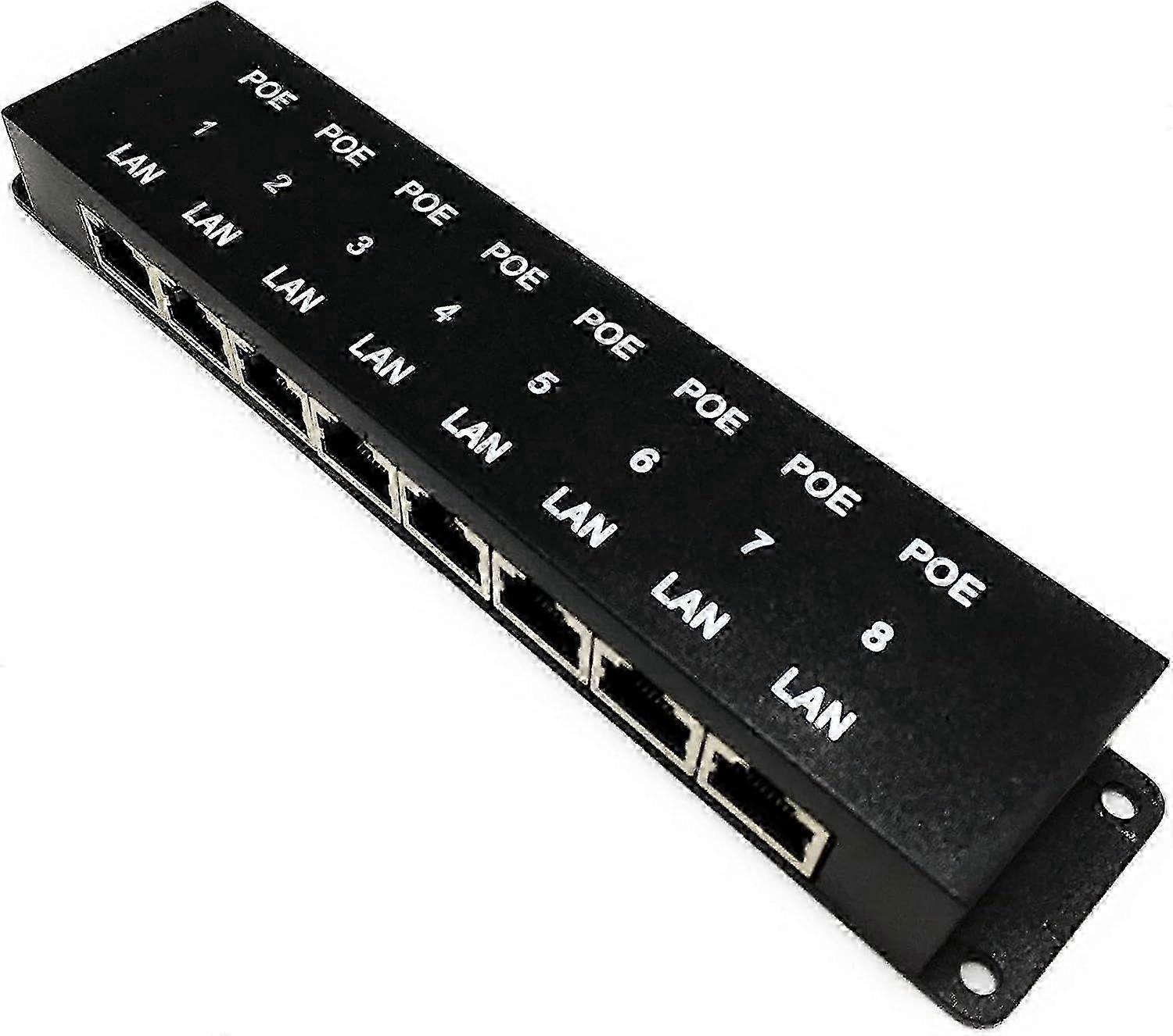 8-Port 10/100 PoE Midspan Device