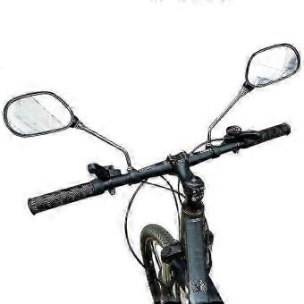 Set of 2 Bike Mirrors, 360 Rotatable Handlebar Mirror for MTB Scooter, Electric Scooter, Diameter 22.2mm