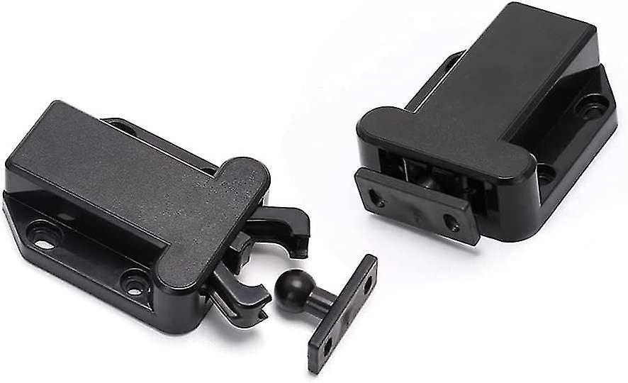 6 Piece Push To Open Cabinet Touch Release Latches Non Magnetic Drawer Latches Closet Cabinet