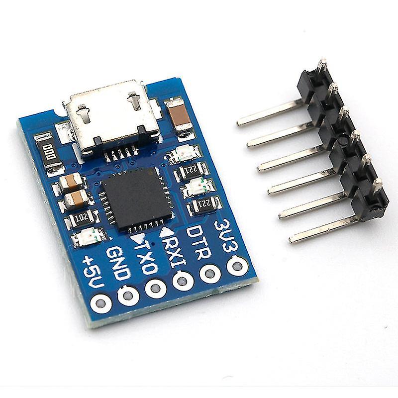 Micro Usb naar Uart Ttl Module 6pin Serial Converter Uart Stc vervang Ft232 Voor