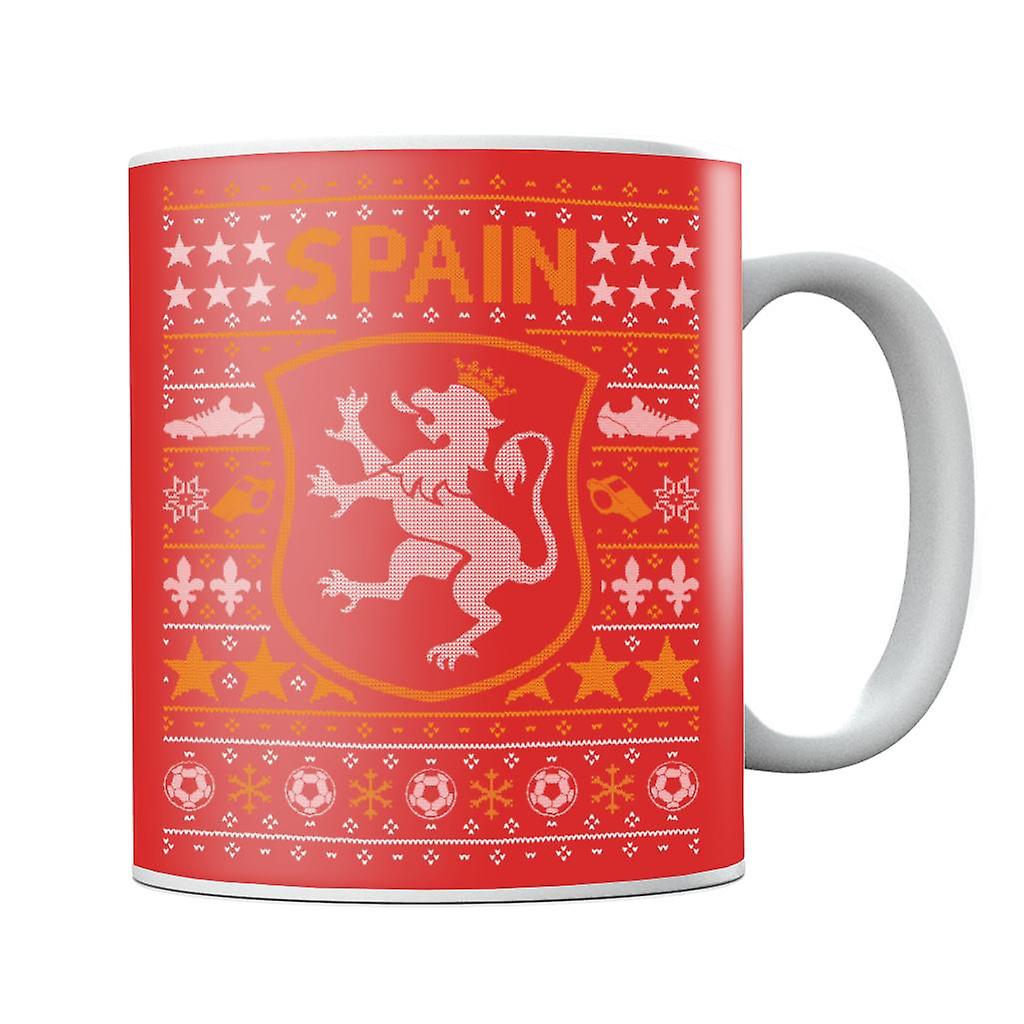 Spain Christmas Knit Mug