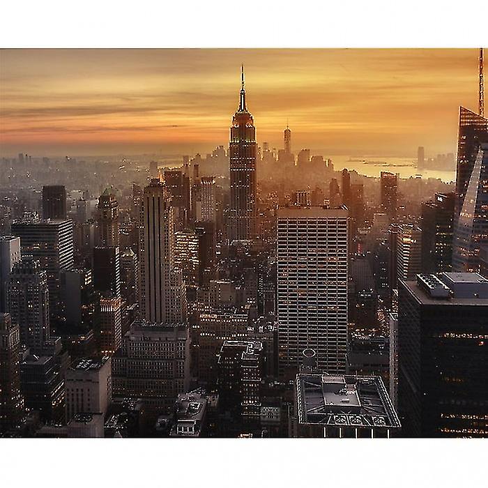 Pyramid International Manhattan's Light Canvas Print