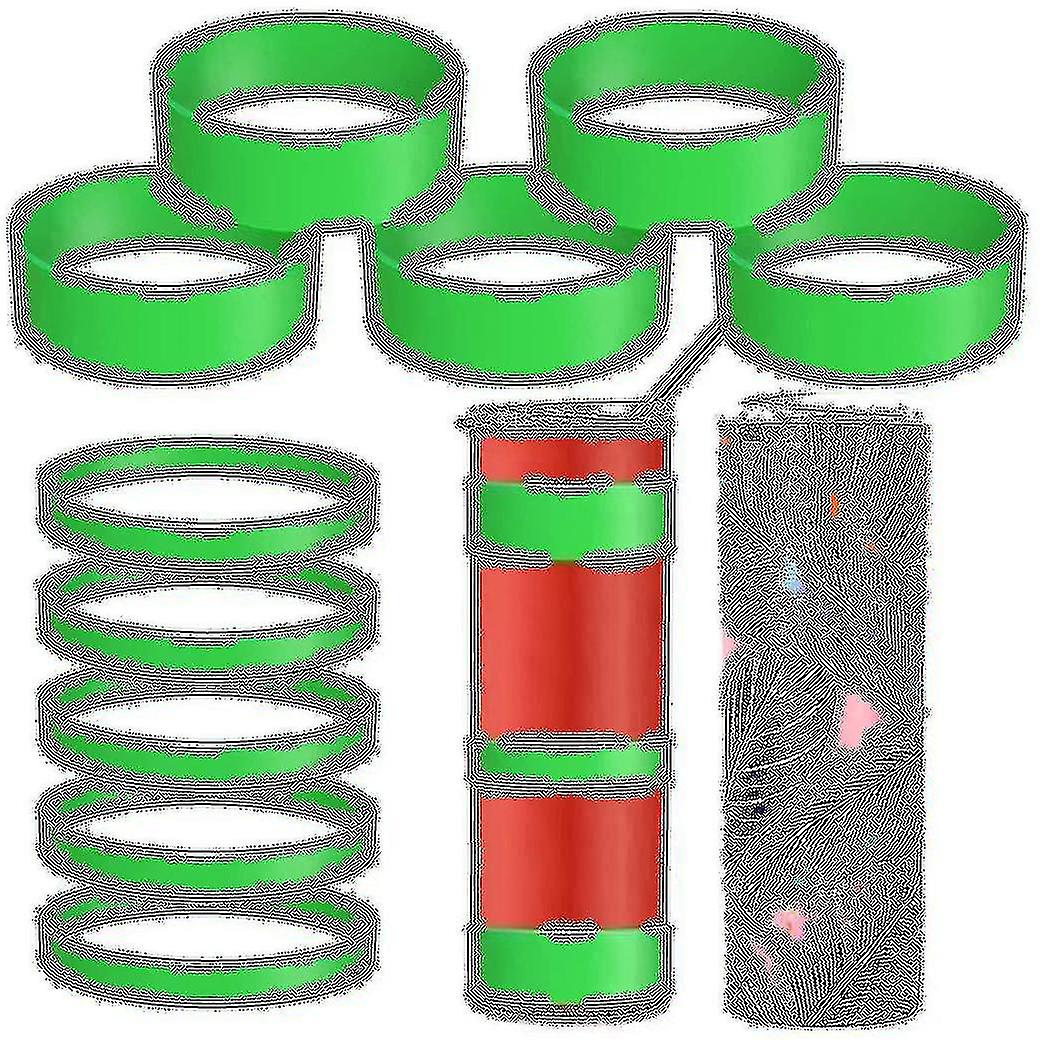 Silicone Bands For Sublimation Tumbler - Elastic Sublimation Paper Holder Ring Bands Prevent Ghosti