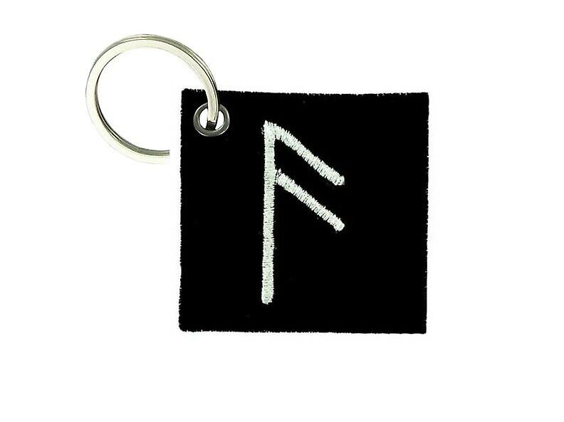 Cle Cles Key Brode Patch Ecusson Flag Vinland Odin Viking Mouth