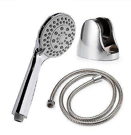 1pc Handheld Shower Head With Hose, High Pressure Shower Head With Anti-twist Shower Hose, Adjustabl