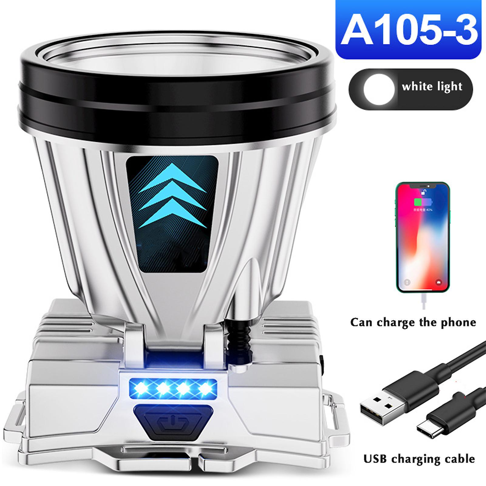 Super Bright High Power Headlamp Emergency Repairing Flashlight for Night Riding Fishing Enthusiast