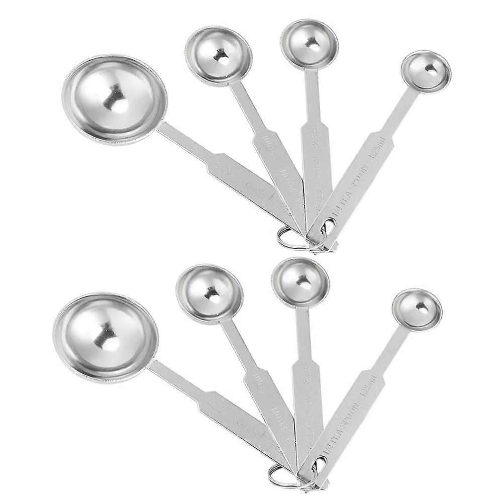 Stainless Steel Measuring Spoons, Baking Measuring Tools For Your Culinary Needs, Multi-size Measuring Cups, Durable Kitchen Utensils For Cooking And