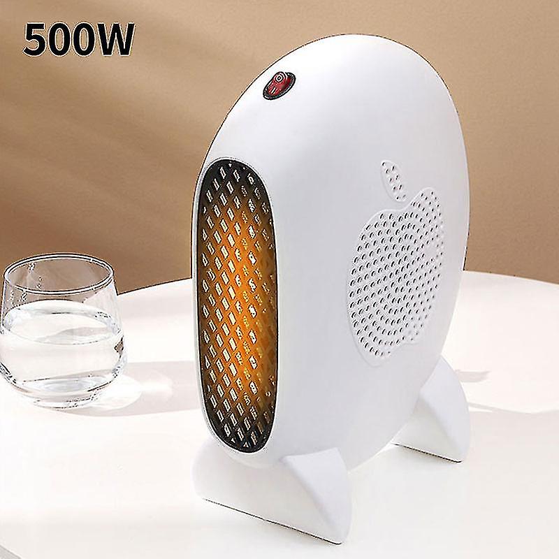 Riscaldatori elettrici 500w termoventilatore portatile per la stanza Riscaldamento domestico veloce Desktop