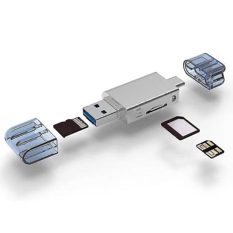 Usb Type C Nano Memory Card Dual-use Card Reader