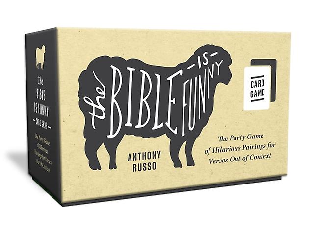 The Bible Is Funny Card Game by Anthony Russo Game Book