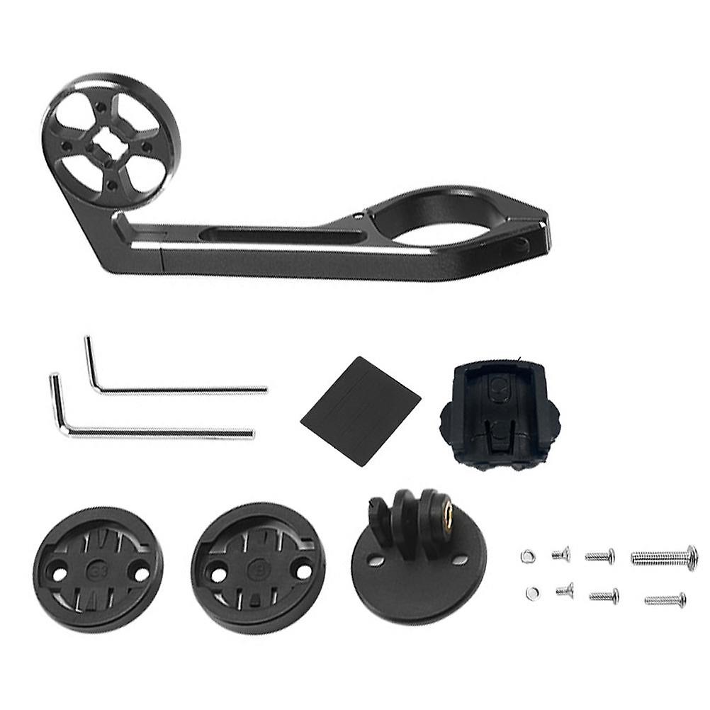 Bike Computer Mount Compatible with Garmin Edge Models, Air Resistance Out Front Mount High Strength Lightweight Durable Practical Design Frees Up