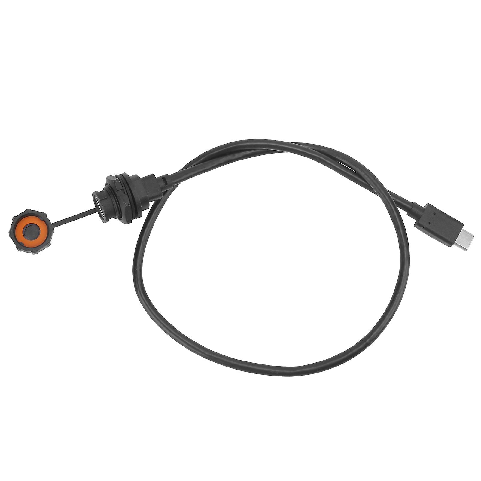 Waterproof USB Connector IP68 TYPE‑C Female/Male with Cable Socket E10TPC-BF-F/TPC-A-M