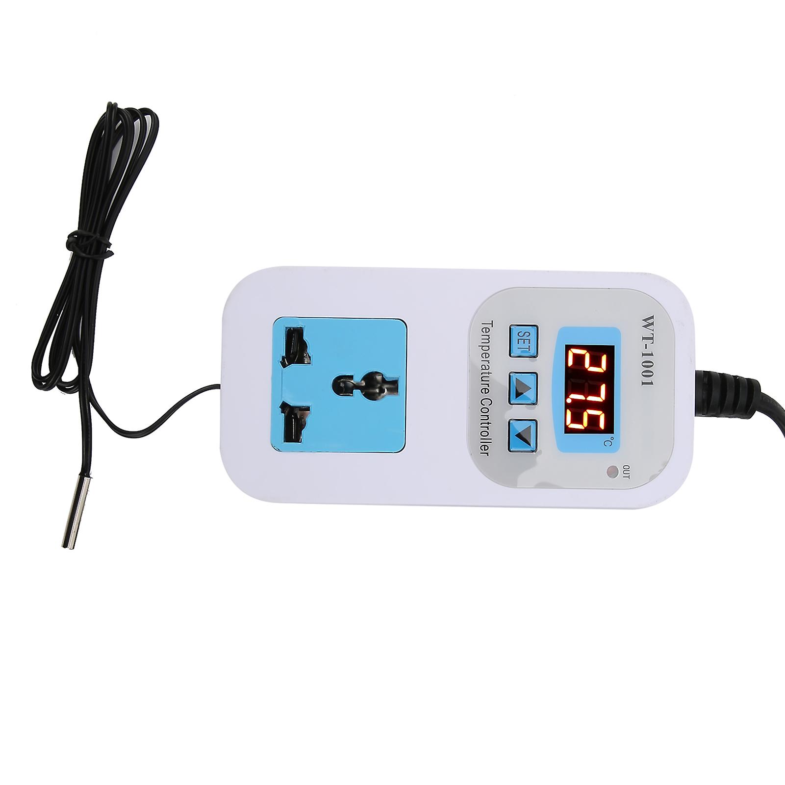Temperature Controller Smart Digital Electronic Adjustable Control Socket 10A WT-1001 X