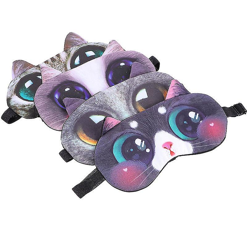4pcs Sleeping Eye Masks
